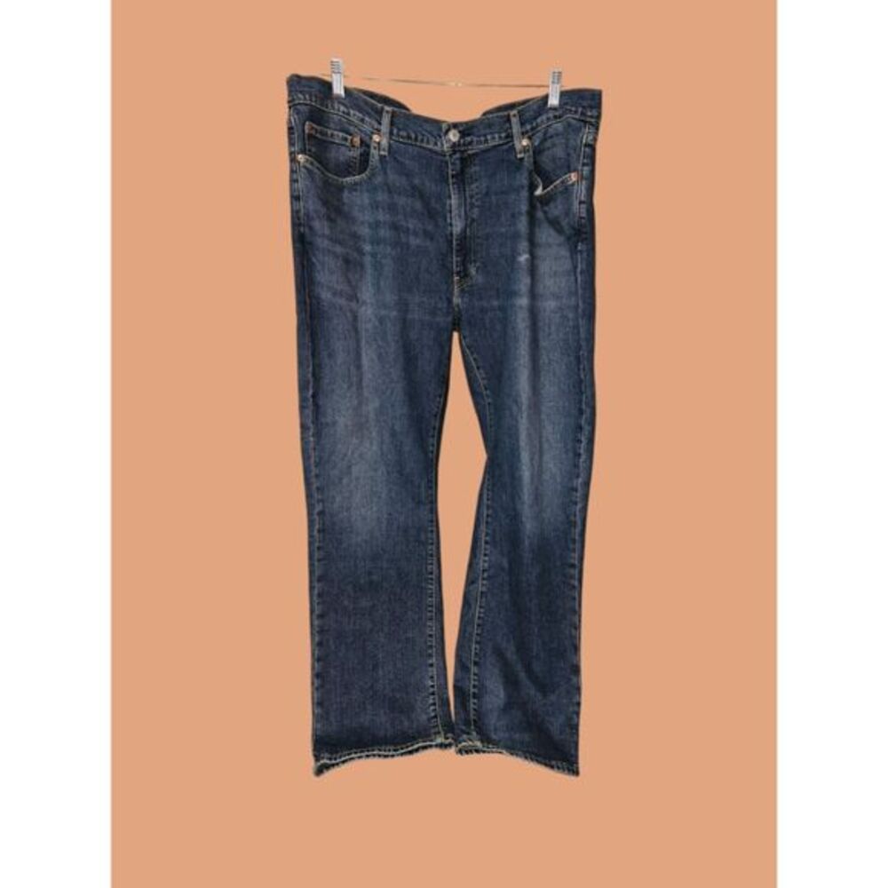 Levi's‎ 514 Straight Fit Men's Jeans Premium Big E Blue Size 40/30 (G6)